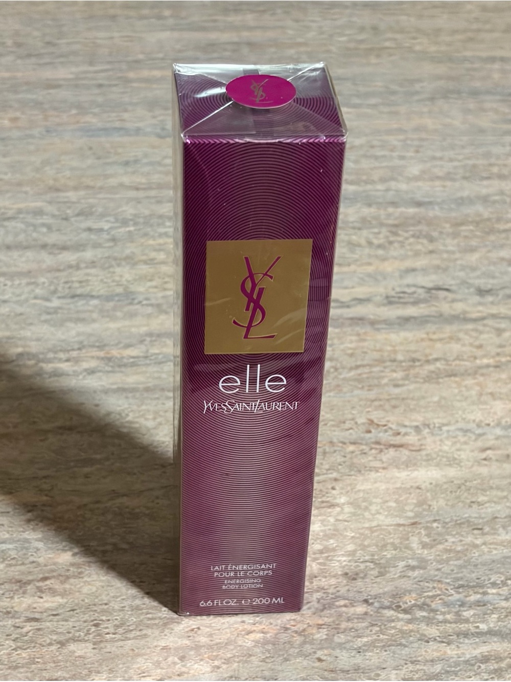 YSL Yves Saint Laurent Elle Discontinued Energising Body Lotion. Sealed.